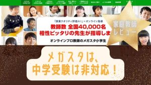 メガスタは中学受験は非対応！私立小学校や中高一貫、入塾前の低学年向け！
