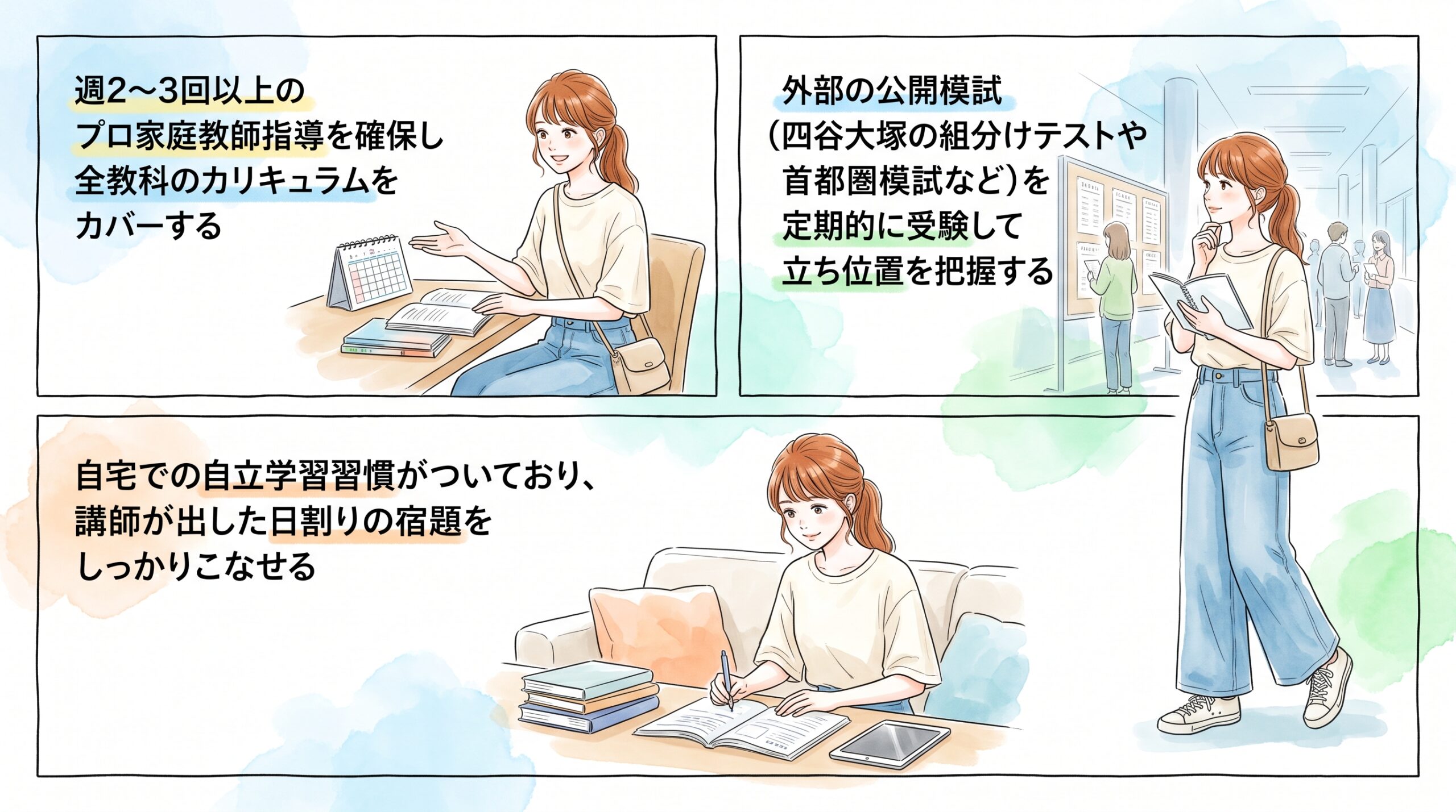 塾なしで家庭教師だけで中学受験を成功させる条件
