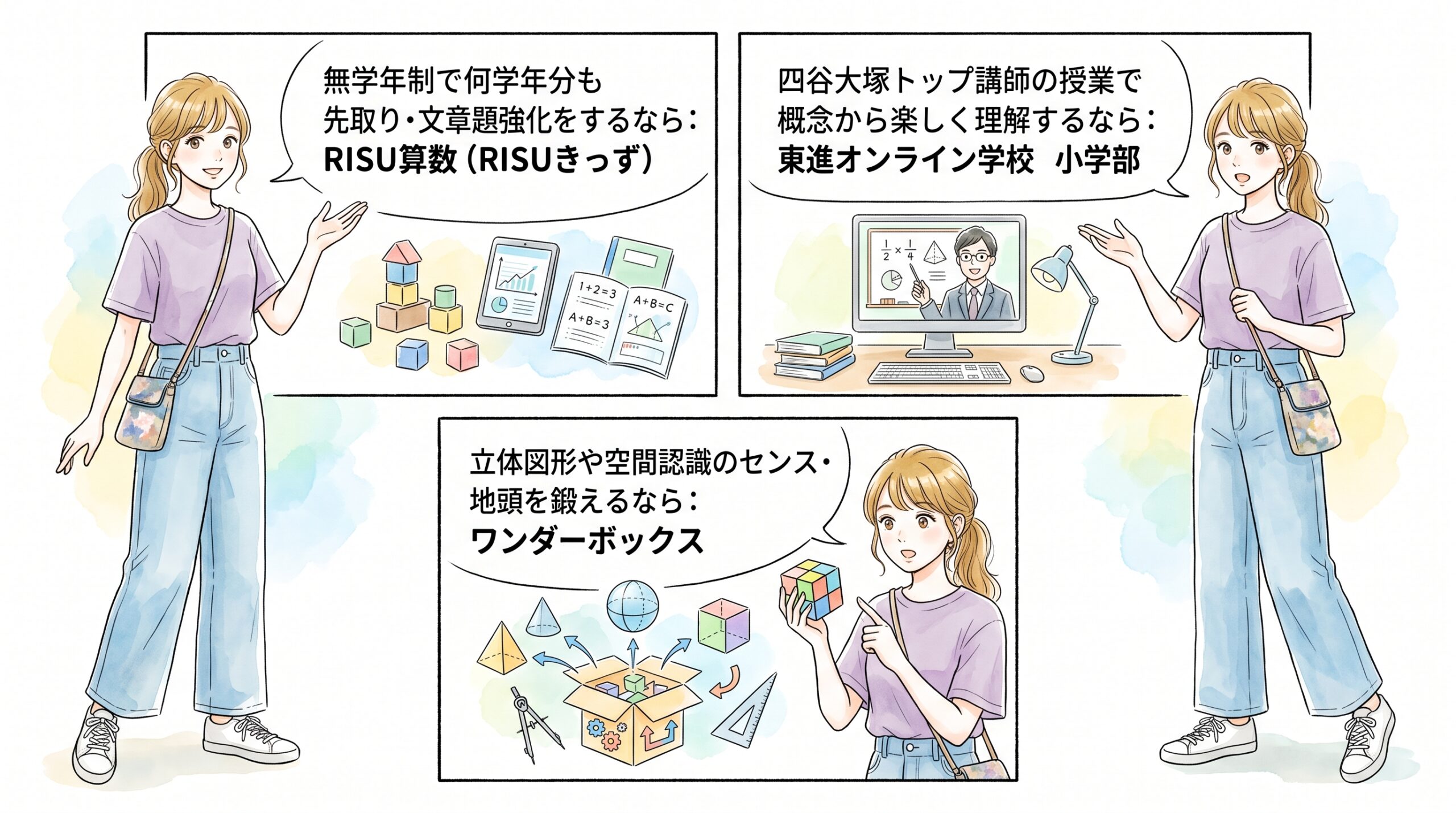 算数を圧倒的な強み・得意科目にしたいご家庭