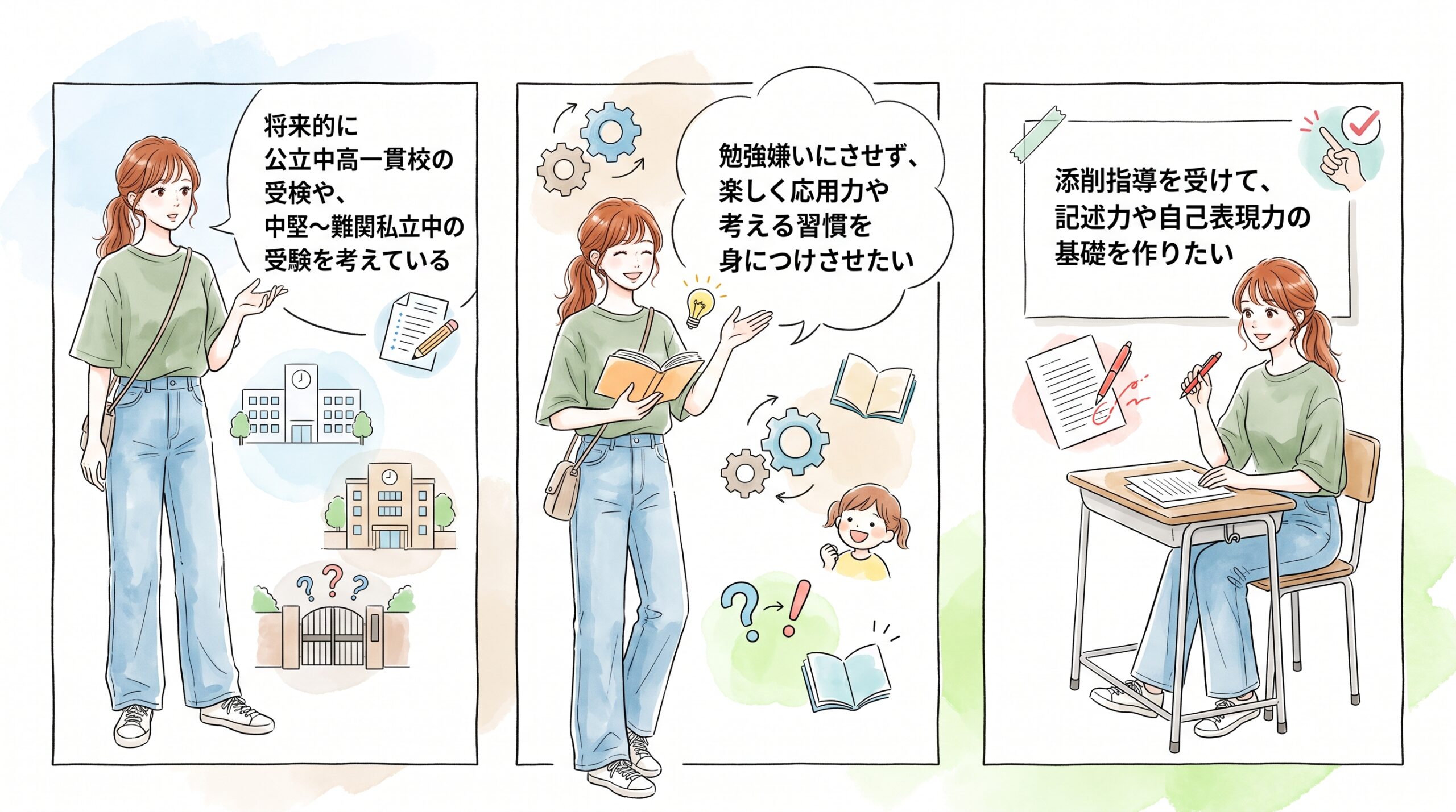 進研ゼミ 考える力・プラス講座はこんな人におすすめ