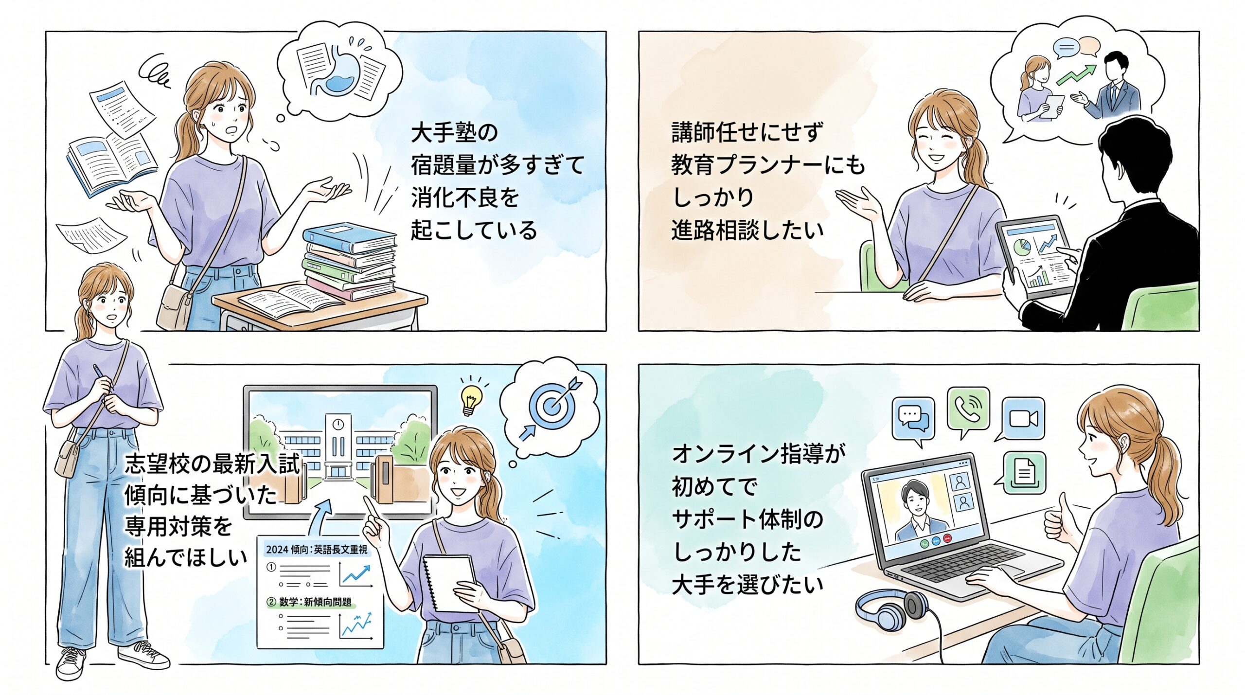 トライのオンライン個別指導塾はこんな人におすすめ