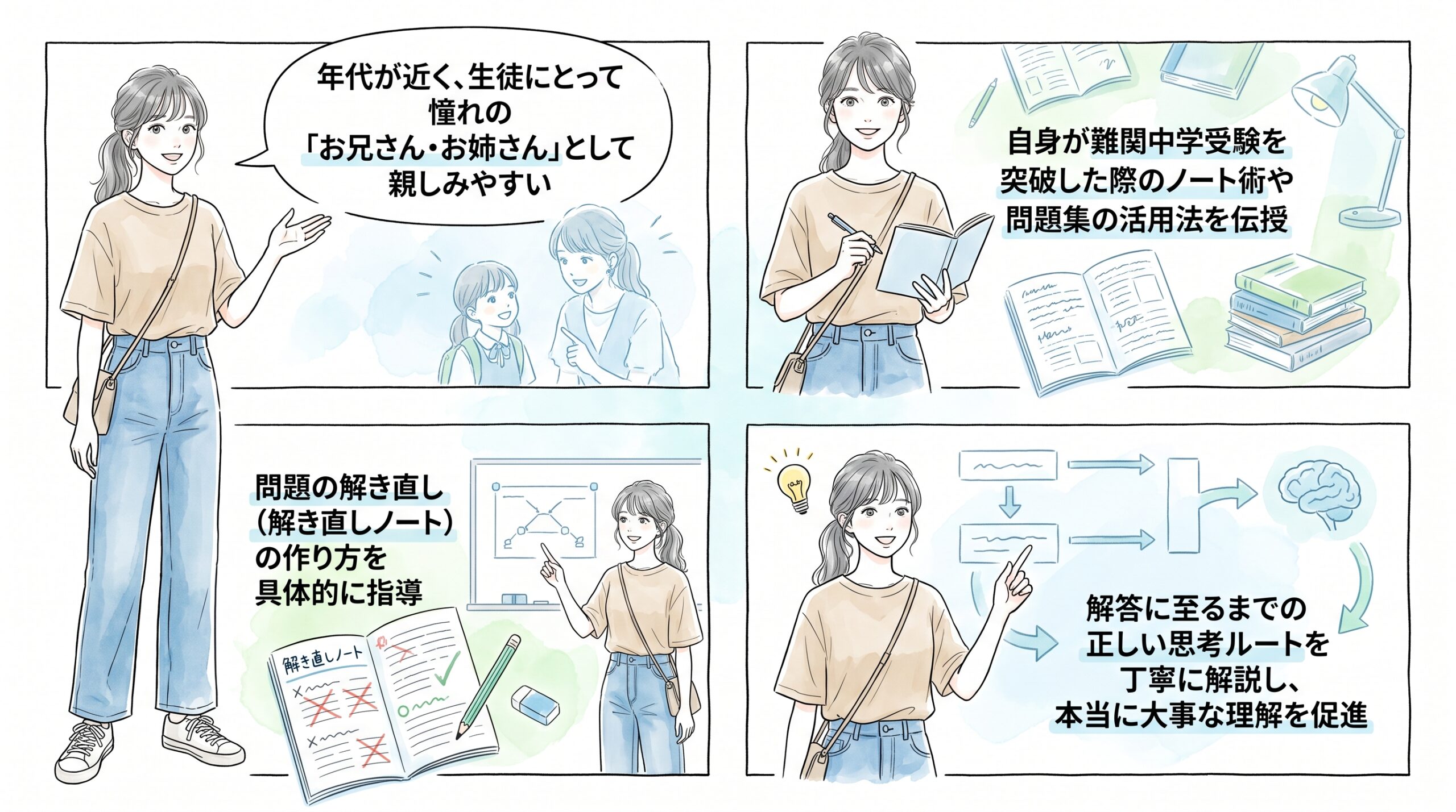 最難関中学合格経験者による実用的な解法と勉強法