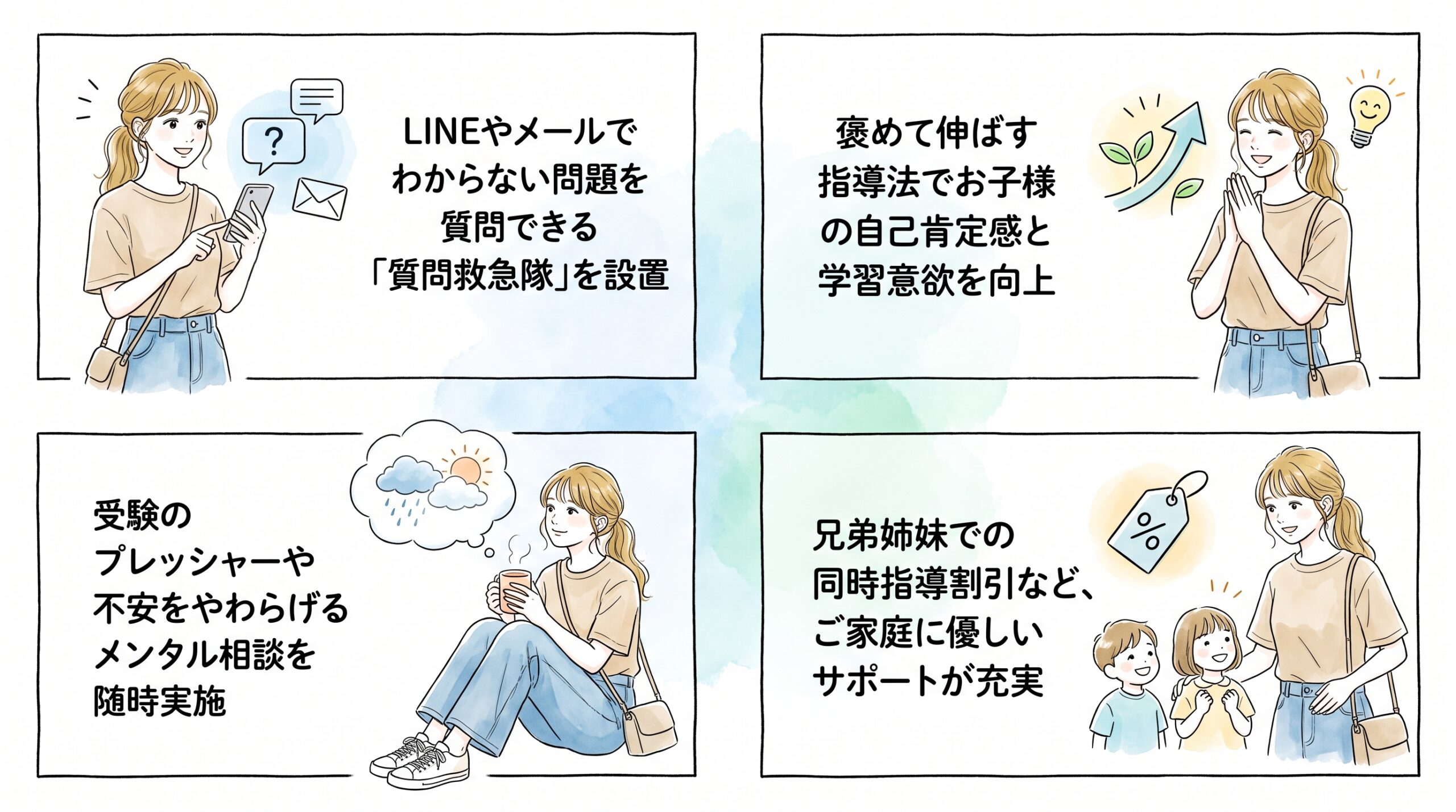 塾に通わない小学生のメンタル面とモチベーションを維持するサポート