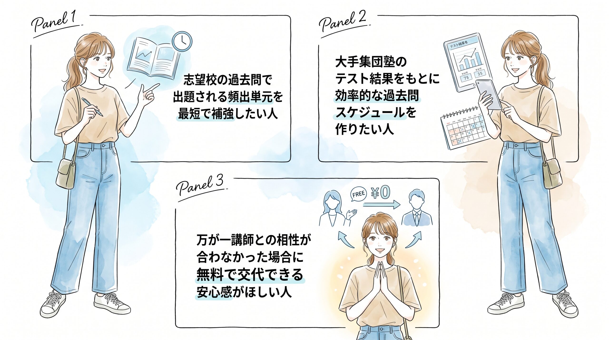 家庭教師のトライはこんな人におすすめ