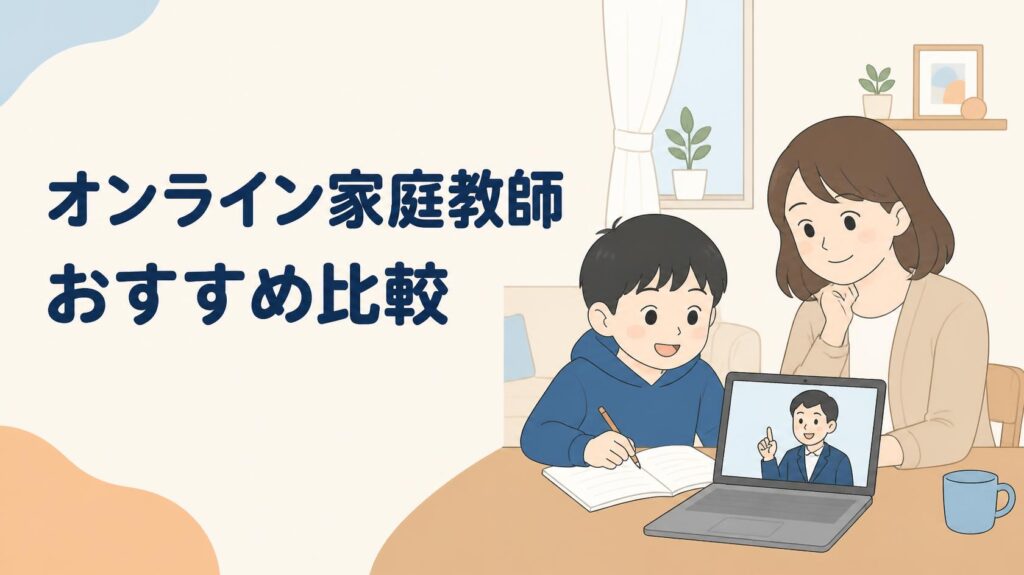 中学受験の成績アップにオンライン家庭教師おすすめ比較ランキング、月額と特徴で選ぶ