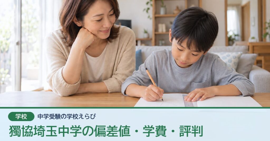 獨協埼玉中学の偏差値・学費・評判