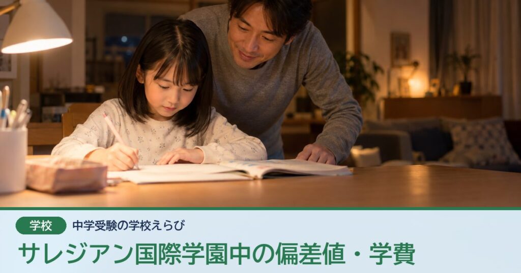 サレジアン国際学園中の偏差値・学費