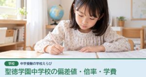 聖徳学園中学校の偏差値・倍率・学費