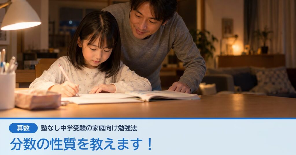 分数の性質を教えます！