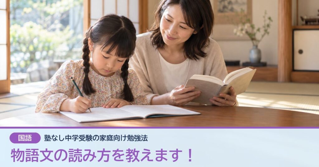 物語文の読み方を教えます！