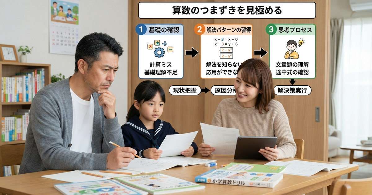 算数の立て直しは「できない原因」の見極めから始まる