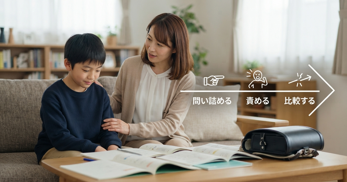 子どもへの声かけで絶対にやってはいけない親の対応