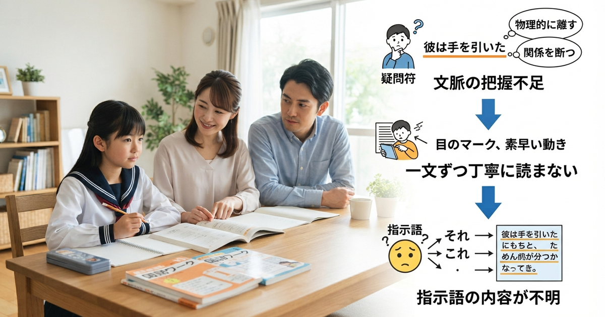 国語読解が苦手な子に共通する3つのつまずきポイント