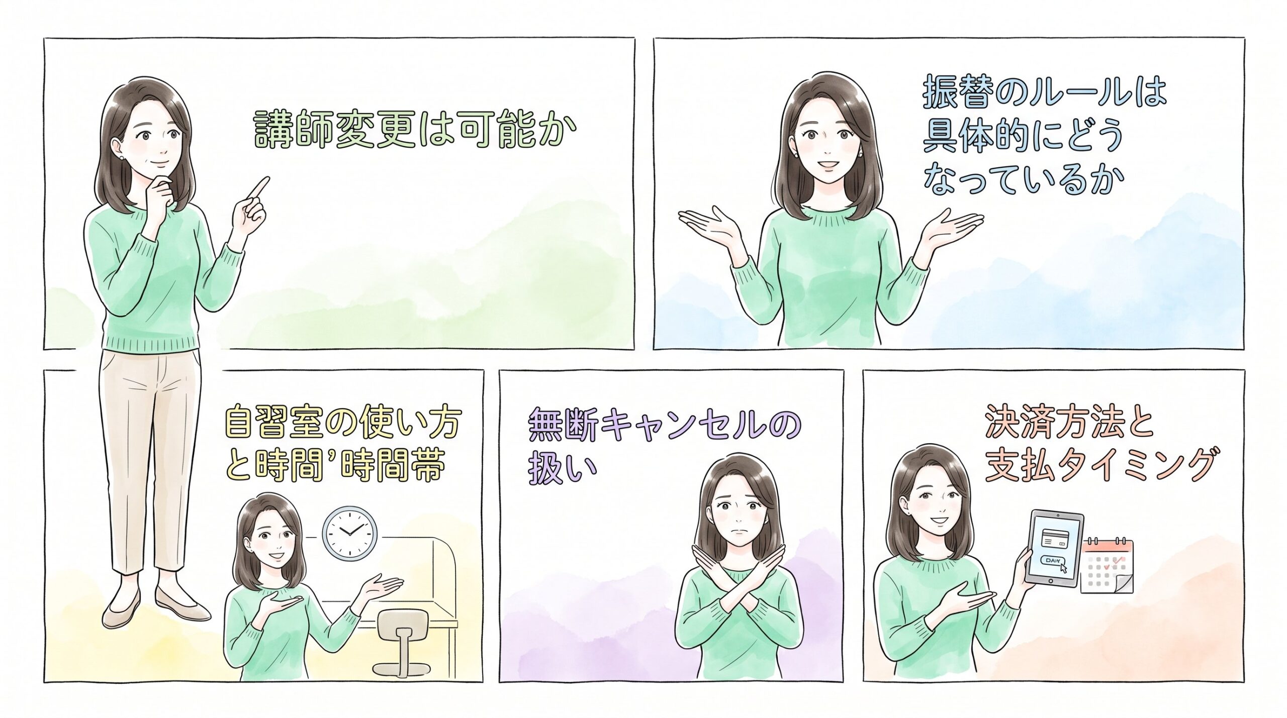 利用を始める前に確認しておくべきことのイメージ画像