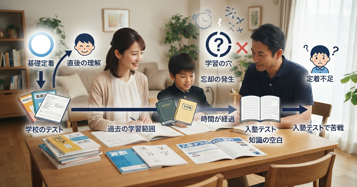 能開センターの入塾テストで落ちる子に共通する「学習の穴」とは?