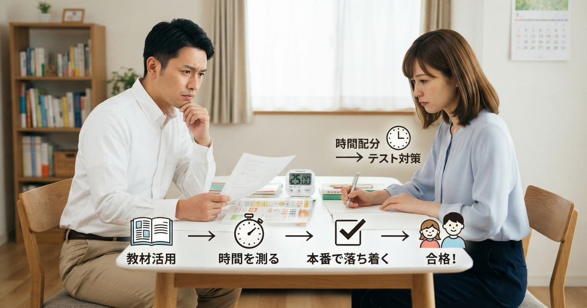 入塾テストで落ちないための唯一の対策は「時間内に解く練習」